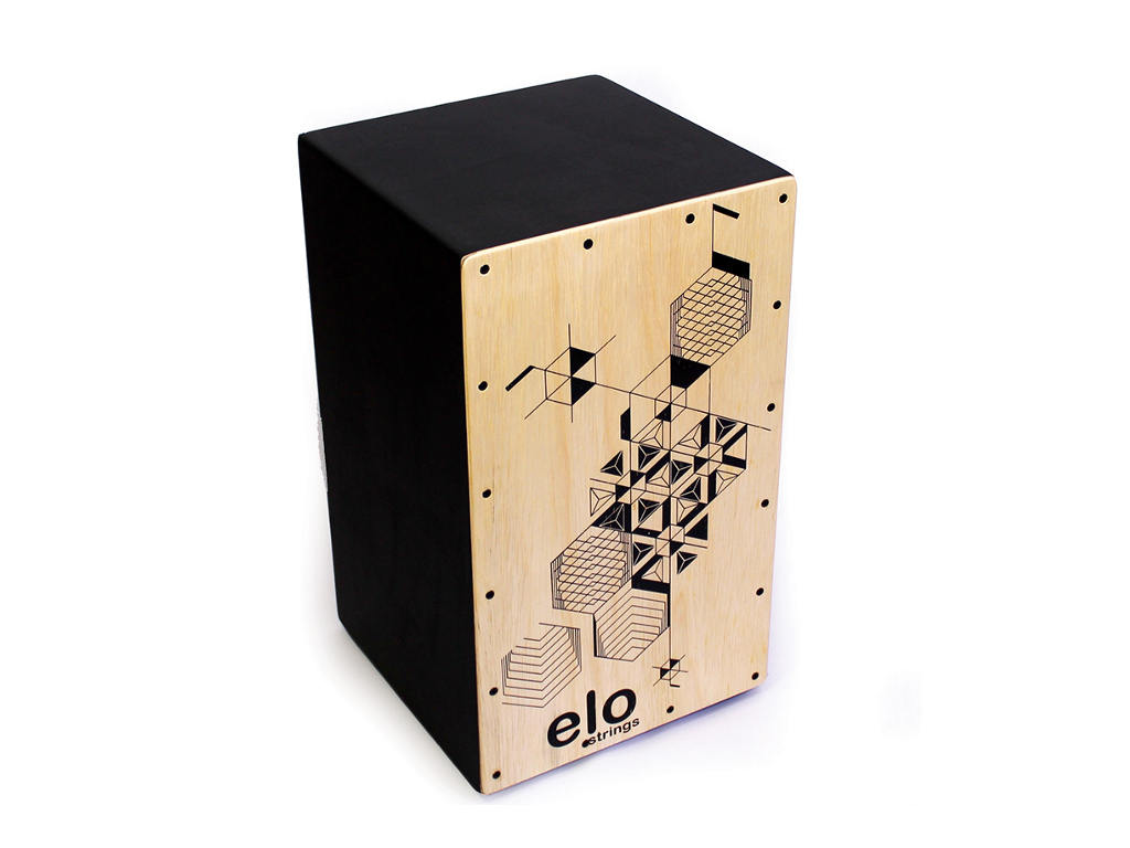 MENSAGEIRO MUSICAL CAJON PERCUSSION OLE 104 ELETRICO