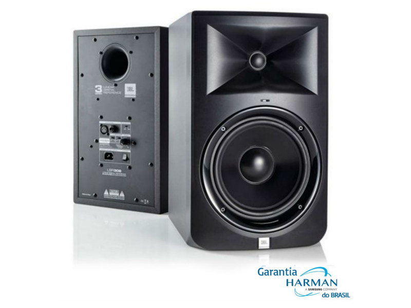 MENSAGEIRO MUSICAL MONITOR ESTUDIO JBL LSR 308 "PAR"