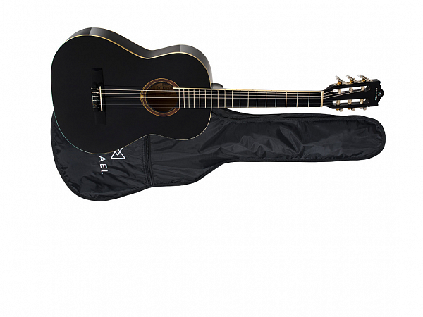 VIOLAO MICHAEL VM 16 E 3/4 BK PRETO