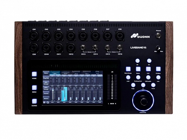 MESA DUONN DIGITAL LIVE BAND 16 CANAIS 6 AUX BIVOLT