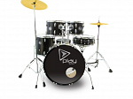 BATERIA TURBO PLAY 22/14/12/10/14 PRETA SPARKLE