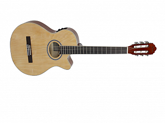 VIOLAO GIANNINI NYLON ELETRICO GNF 1D CEQ NS NATURAL SATIN