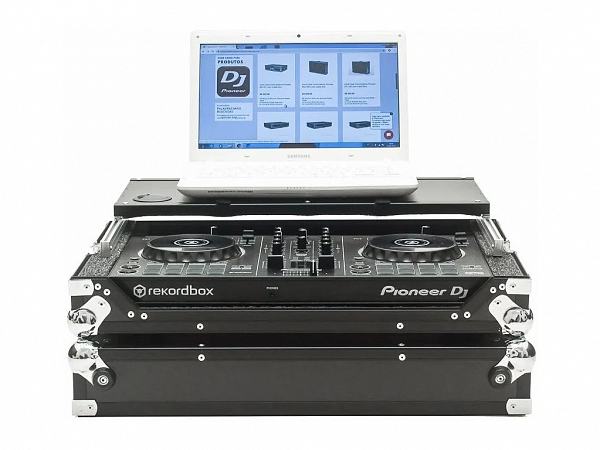 CASE SOMCASE CONTROLADORA DDJ RB /SB3 /DDJ 400 PLATAFORMA BLACK