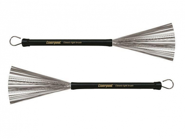BAQUETA VASSOURINHA LIVERPOOL LIGHT BRUSH VA 182 AÇO - PAR