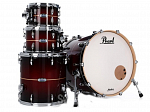 BATERIA PEARL MASTERS MAPLE MCT924XEDP/C836 22/16/12/10 NATURAL BANDED RED BURST - SHELL PACK