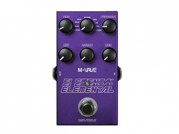PEDAL M-VAVE VAVE975 DELAY - TAP E HOLD