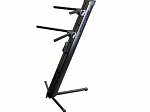 SUPORTE TECLADO DUPLO ULTIMATE APEX AX 48 PRO B BLACK