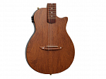 VIOLAO GIANNINI NYLON STAGE ELETRICO SUCUPIRA NATURAL SATIN