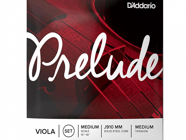 ENC VIOLA DE ARCO D ADDARIO PRELUDE J910 MM