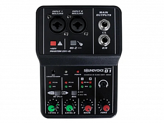 MESA SOUNDVOICE 2 CANAIS DELPHI 01 C/ INTERFACE DE AUDIO