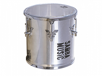 REPIQUE SAMBA MUSIC PHX 10 MAO ALUMINIO 906AL CR CROMADO PELE CRISTAL