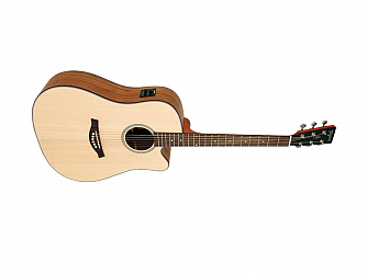 VIOLAO TAGIMA WALNUT TWO FOLK NATURAL