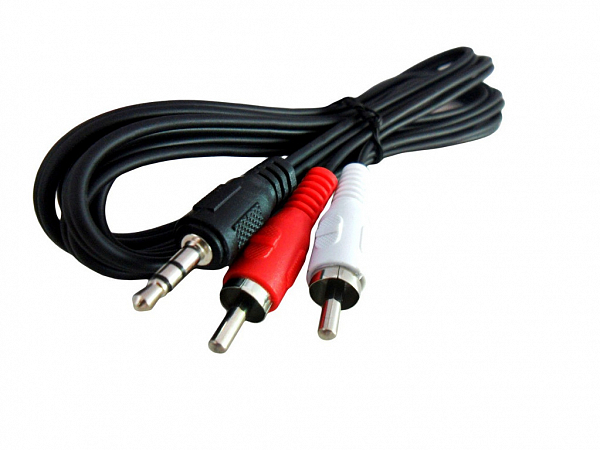 CABO MXT P2 STEREO/ 2RCA 1.8MT NIQUELADO