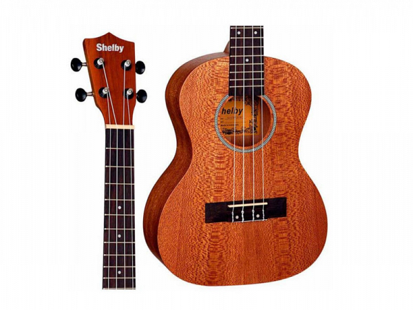 UKULELE SHELBY BY EAGLE SU25M TENOR NATURAL SATIN