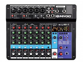 MESA SOUNDVOICE 8 CANAIS MC8BT- INTERFACE