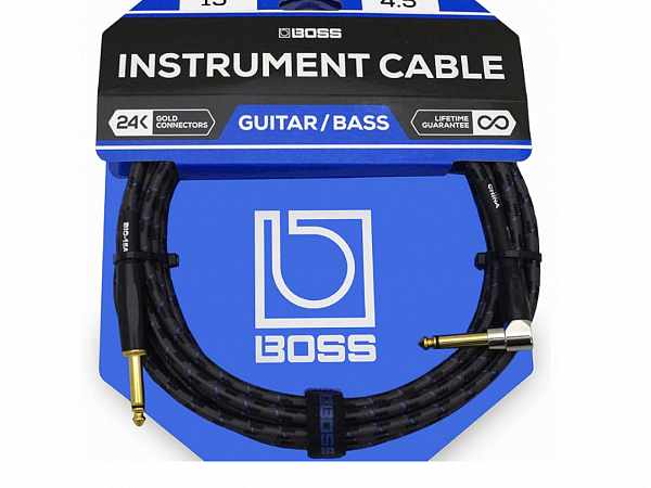 CABO BOSS INSTRUMENTO L 4,5MT BIC 15A