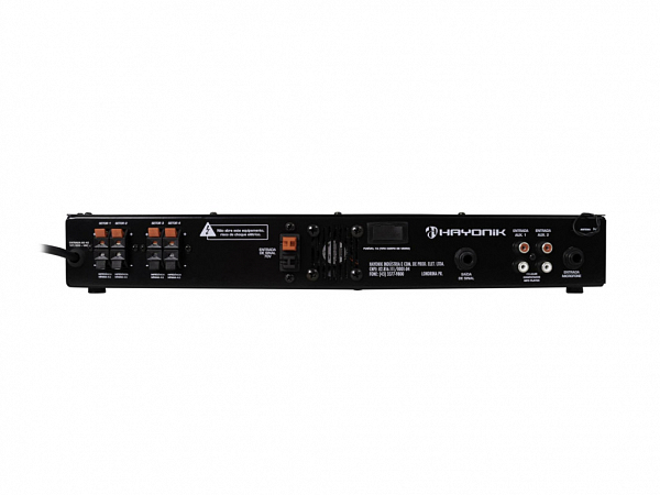 AMPLIFICADOR HAYONIK MS4000 MULTI SETORES 4X 100w