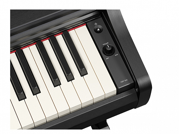 PIANO DIGITAL YAMAHA YDP 166 B PRETO ACETINADO