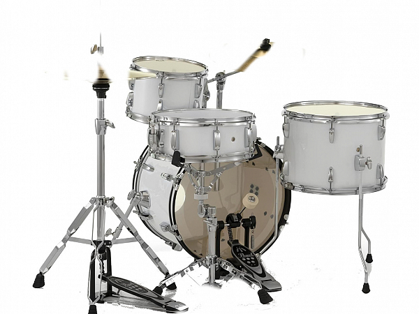 BATERIA PEARL ROADSHOW RS584/C33 18/ 14/ 10 /13 PURE WHITE