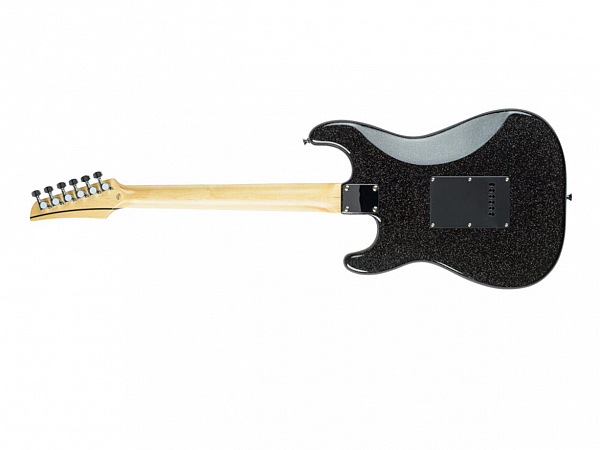 GUITARRA SEIZI FUN KATANA MUSASHI HSS BLACK SPARKLE MEIA NOITE C/ BAG