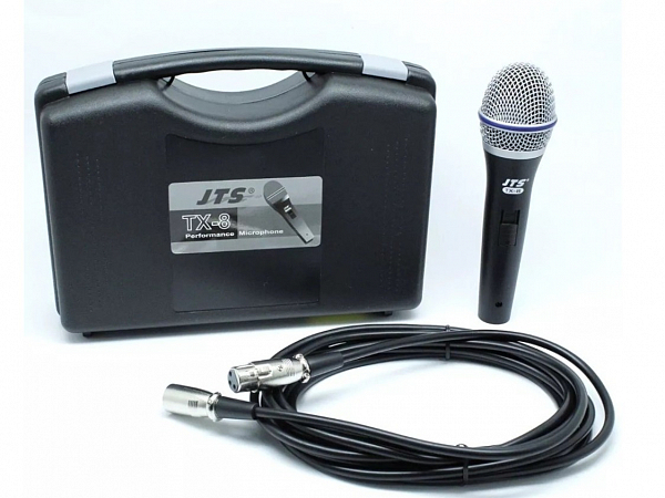MICROFONE JTS TX 8 VOCAL