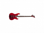 BAIXO JACKSON CONCERT JS3 QM TRANSPARENT RED