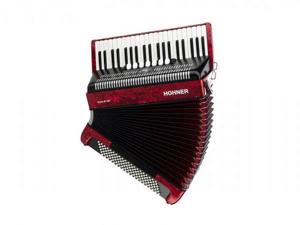 ACORDEON HOHNER BRAVOIII 120 BAIXOS RED