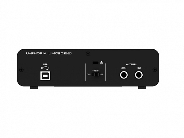 INTERFACE DE AUDIO BEHRINGER U PHORIA UMC202HD