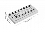 CONTROLADOR DE MIXAGEM MIDI M-VAVE VAVE6412