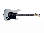 KIT GUITARRA SEIZI FUN KATANA MUSASHI HSS - PH - LIGHTER SILVER SPARKLE/ BLACK PICKGUARD