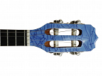 BANJO ROZINI COLOR LUXO RJ13 ELETRICO BRANCO E AZUL TURQUESA