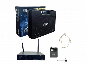 MICROFONE SEM FIO DYLAN DW 903 POWER HEADSET/LAPELA DIGITAL BATERIA RECARREGAVEL