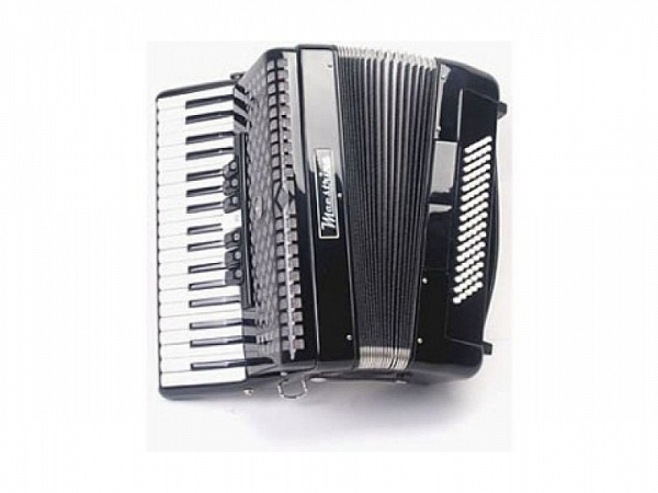 ACORDEON MAESTRINA JH2006 80 BAIXOS BK