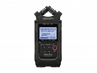 GRAVADOR DIGITAL ZOOM H4nPRO HANDY RECORDER BLACK