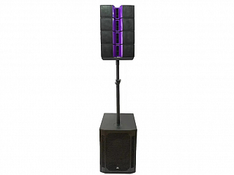 CAIXA WALDMAN SISTEMA TORRE AMPLIFICADO L1-1584 - 1000WTS - BLUETOOTH