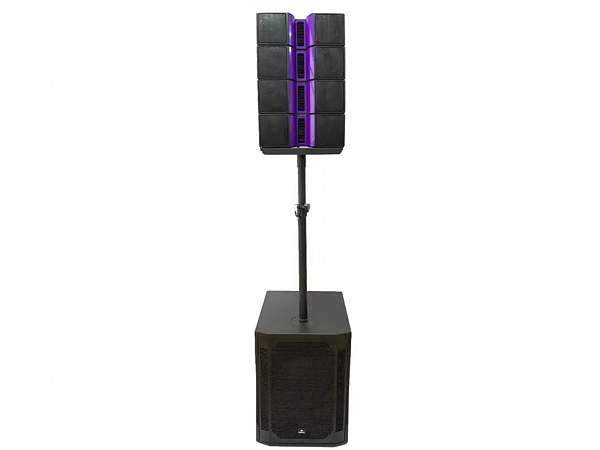 CAIXA WALDMAN SISTEMA TORRE AMPLIFICADO L1-1584 - 1000WTS - BLUETOOTH