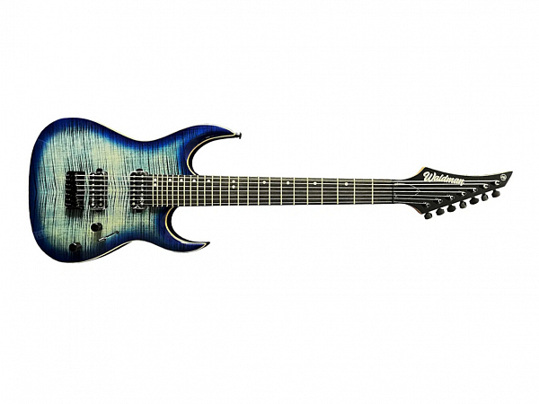 GUITARRA WALDMAN 7 CORDAS SUPER STRATO EXTRAVAGANZA WGAR227F JE JEWEL BLUE
