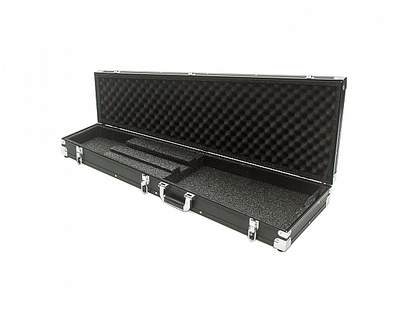 CASE SOMCASE GUITARRA GOTA STRATO e TELE Black & Cromo