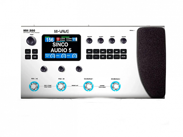 PEDALEIRA M-VAVE GUITARRA MULTI EFEITOS MK300