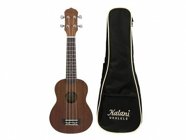 UKULELE KALANI BARITONO 30 TRIBES TABACO SAPELE KAL 200 BT C/ BAG