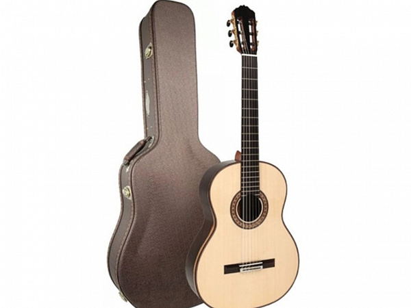 VIOLAO TAGIMA CF-700 SERIE CAFÉ NYLON ELETRICO C/ CASE NT