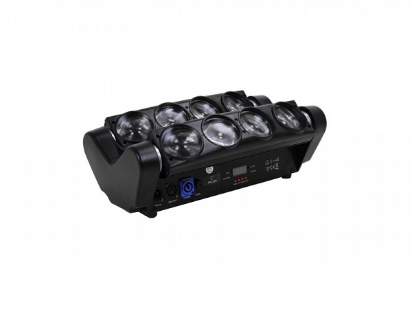 ILUMINAÇÃO KM LIGHT SPIDER LED BEAM 8X10W RGBW