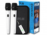 MICROFONE SEM FIO DYLAN CELEBRATE DC-2000 MAO DUPLO BAT RECARREGAVEL