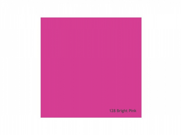 GELATINA ROSCO ECOLOUR 128 BRIGHT PINK