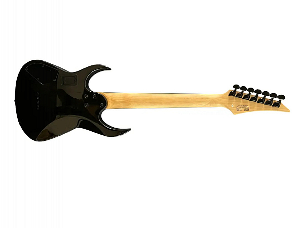 GUITARRA WALDMAN 7 CORDAS SUPER STRATO WIG527 TBK TRANSPARENT BLACK