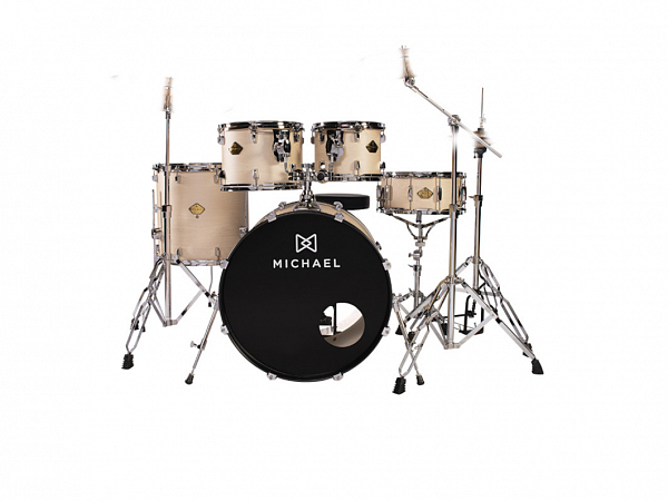 BATERIA MICHAEL LEGACY DML422 22/16/12/10/14 WARM ROYAL BLANC