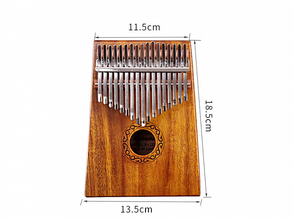 KALIMBA LIVERPOOL 17 TECLAS MAHOGANY