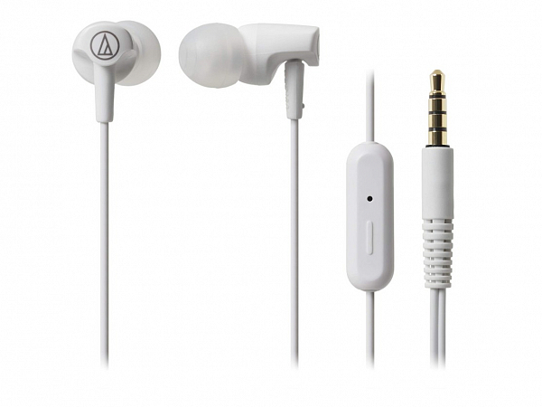 FONE AUDIO TECHNICA IN-EAR CLR 100 IS WH - BRANCO C/ MICROFONE