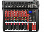 MESA VEDO 8 CANAIS EF/EQ VDA208L - BLUETOOTH