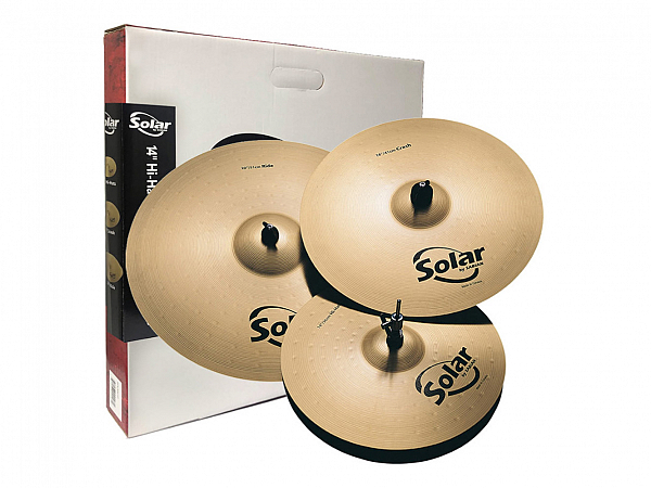 KIT PRATO SABIAN 14HH/ 16CR/ 20RD SOLAR PERFORMANCE SETSOL5003P